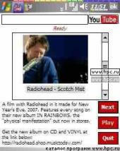 Youtubeplay 1.0 для Pocket PC и WM - описание, 