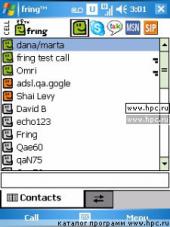 fring 3.20.24.139 для Pocket PC и WM - описание, 