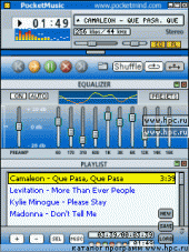 PocketMusic 5.0 для Pocket PC и WM - описание, 