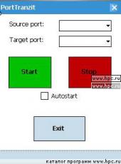 PortTranzit 1.0 для Pocket PC и WM - описание, 