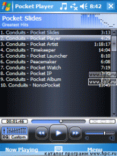 Pocket Player 3.6 для Pocket PC и WM - описание, 